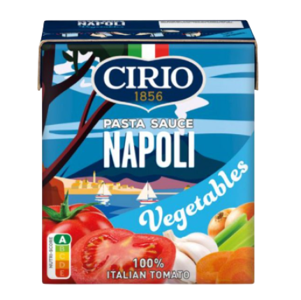 Соус томатный "Сirio" для пасты Наполи с овощами, 340 г