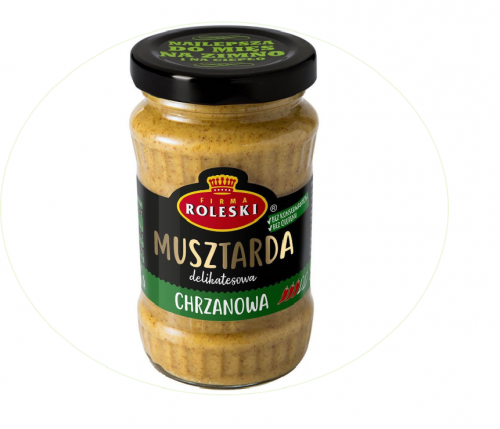 Горчица "Roleski" с хреном, 175 г