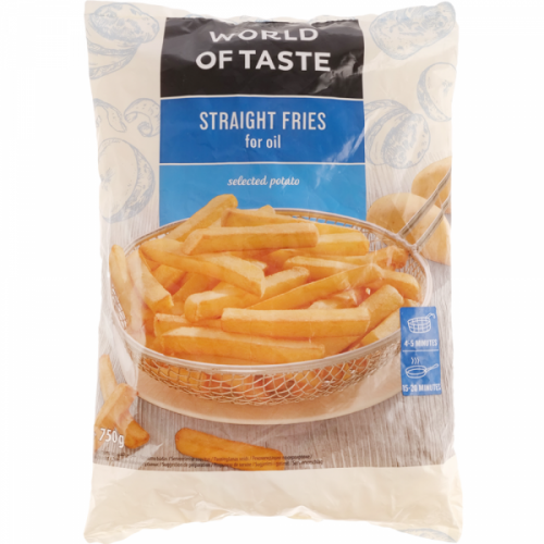 Картофель фри "Word of taste" прямой 10*10, 750 г