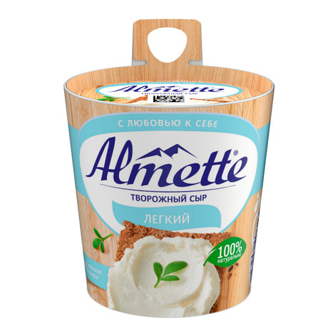 Сыр творожный "Almette" лёгкий, 150 г