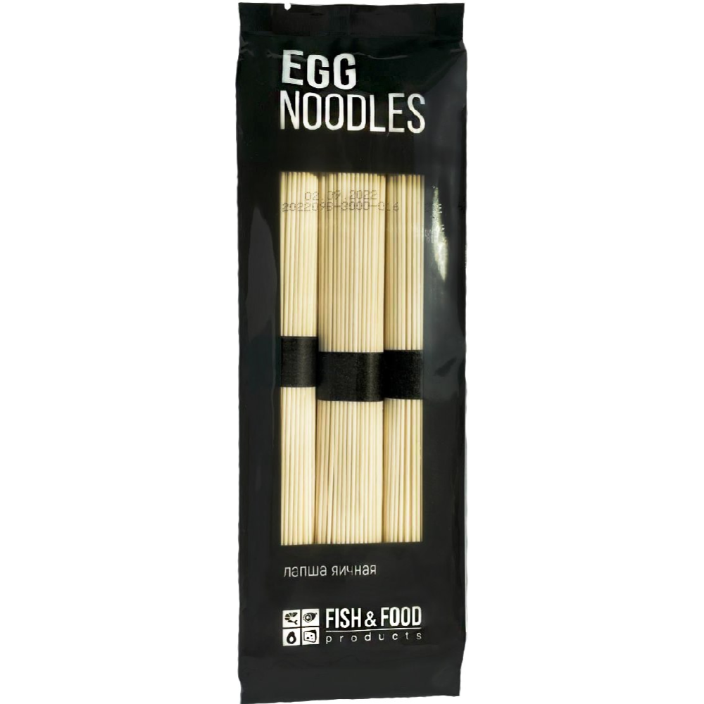 Лапша " Fish&Food" яичная, 300г