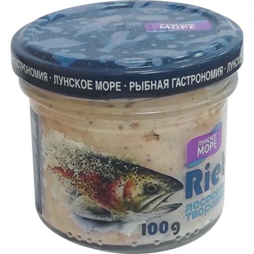 Риет "Лунское море" лососевый творожный, 100 г