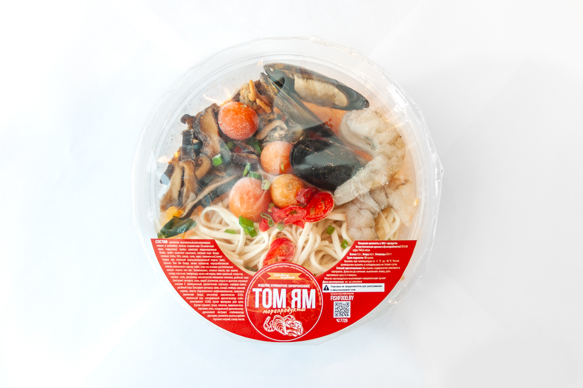 Том Ям Рамэн с морепродуктами, 570 г