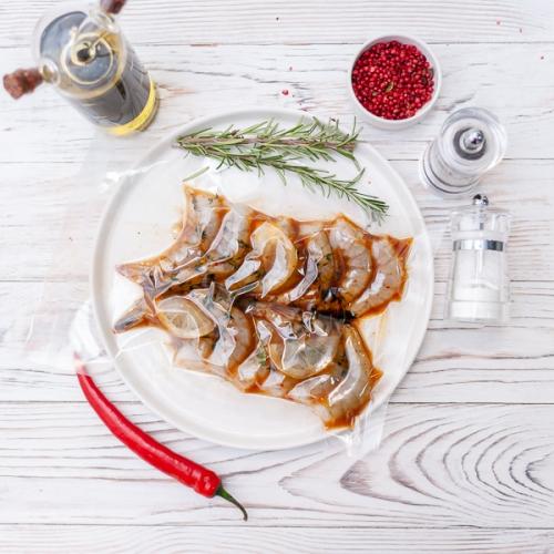 Креветка в маринаде для гриля