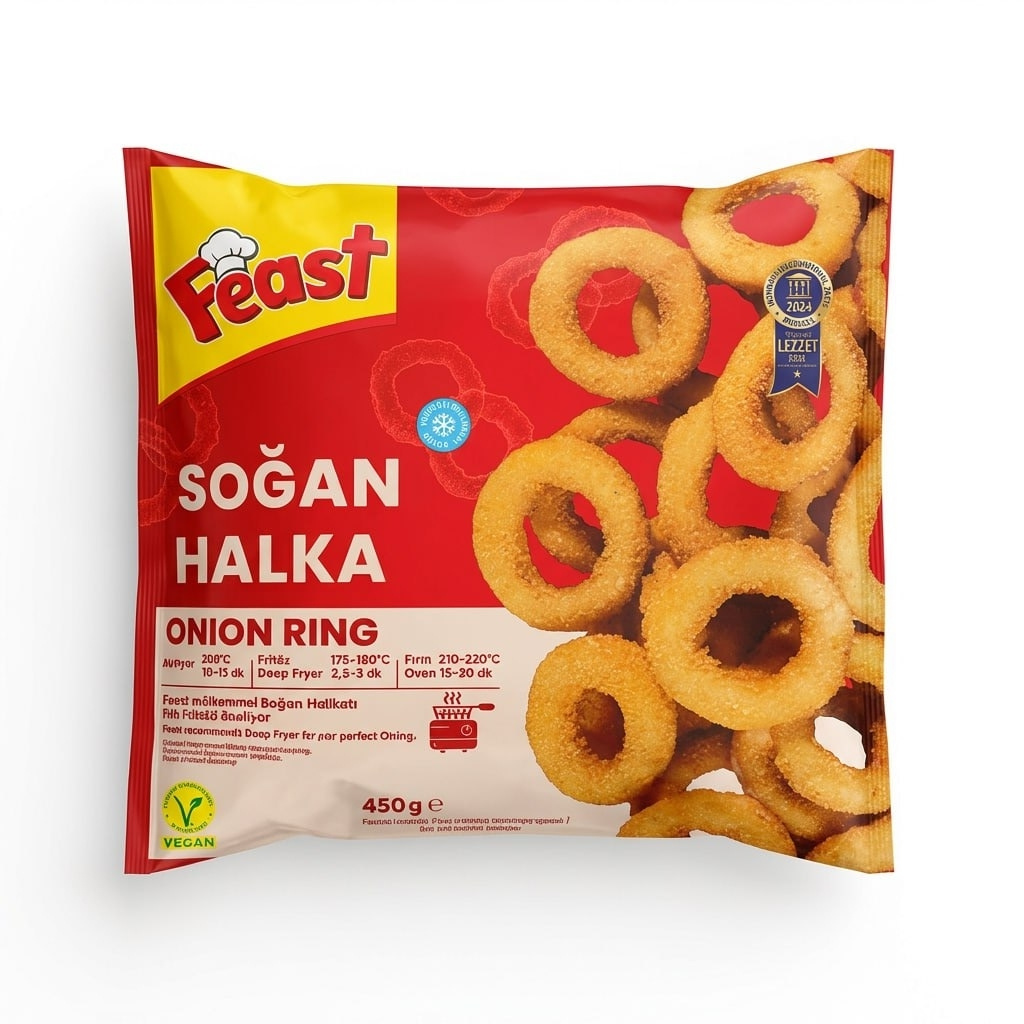 Луковые кольца "Feast" в панировке, 450 г