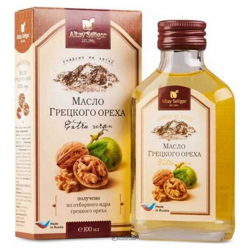 Масло грецкого ореха, 100 гр