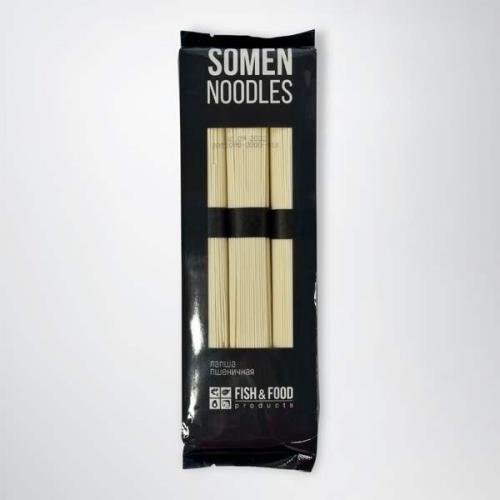 Лапша " Fish&Food" пшеничная "Сомен", 300г