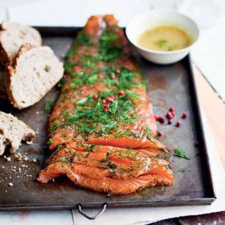 Форель Гравлакс с укропом и дижонской горчицей, кг