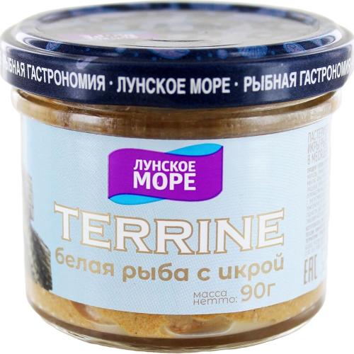 Паштет "Terrine" белая рыба с икрой, 90 г