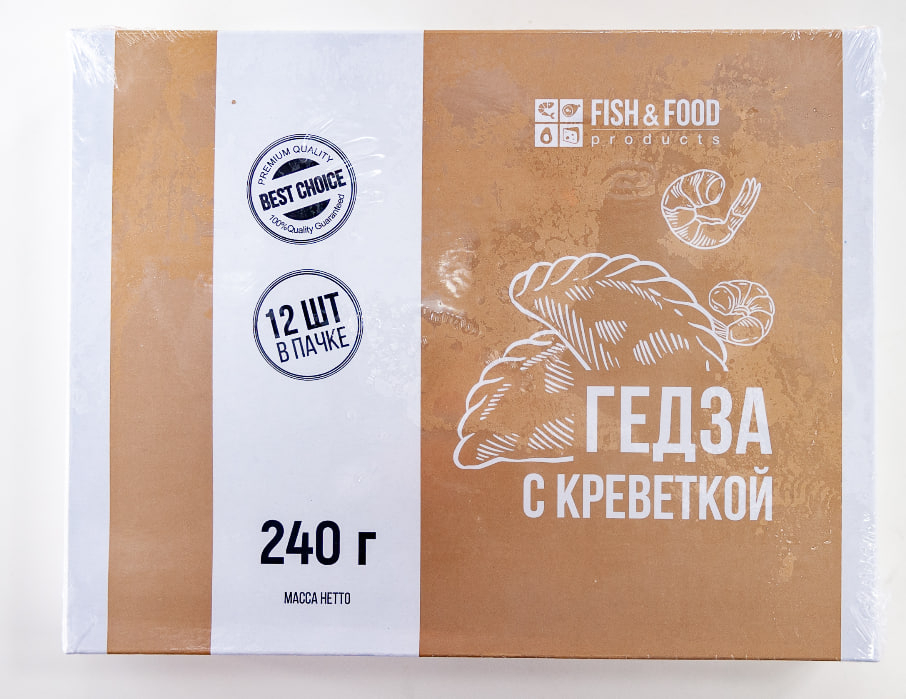 Гедза с креветкой "Fish&Food", 240 г