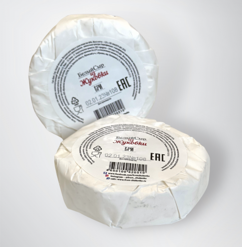 Сыр Бри "Из Жуковки" белый мдж 60%, 125г