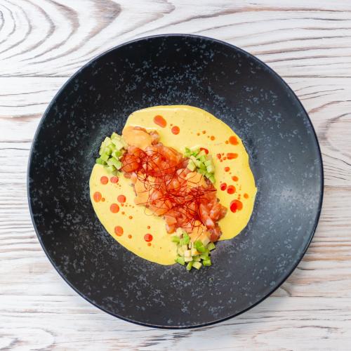 Тартар с лососем Тартар с лососем