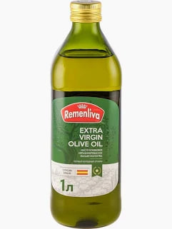 Масло оливковое "Remenlival" высшего качества первый холодный отжим, 1 л