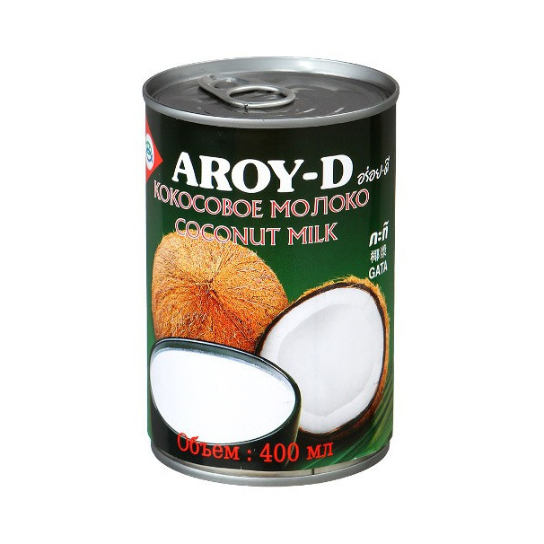 Молоко "Aroy-D" кокосовое, 400мл