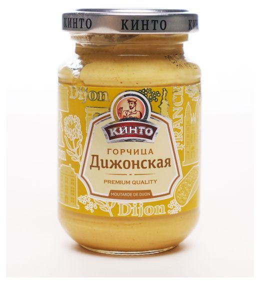 Горчица "Кинто" дижонская, 170 мл
