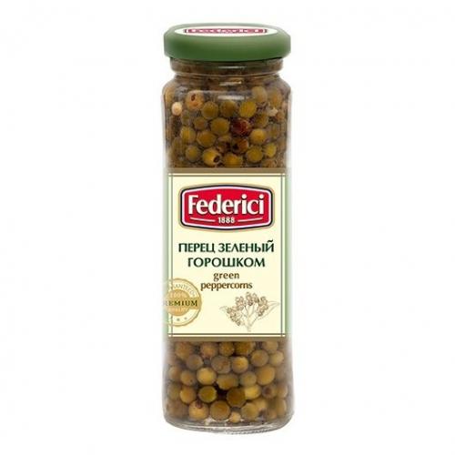 Перец "Federici" зеленый горошком, 110г