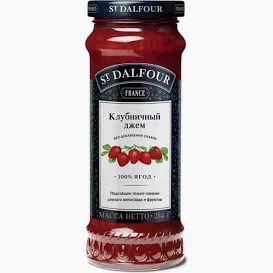 Джем "St Dalfour" клубничный, 284 г