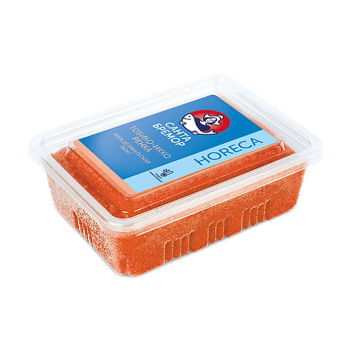 Икра "Санта Бремор" Тобико-ИККО ренка оранжевая, 500 г