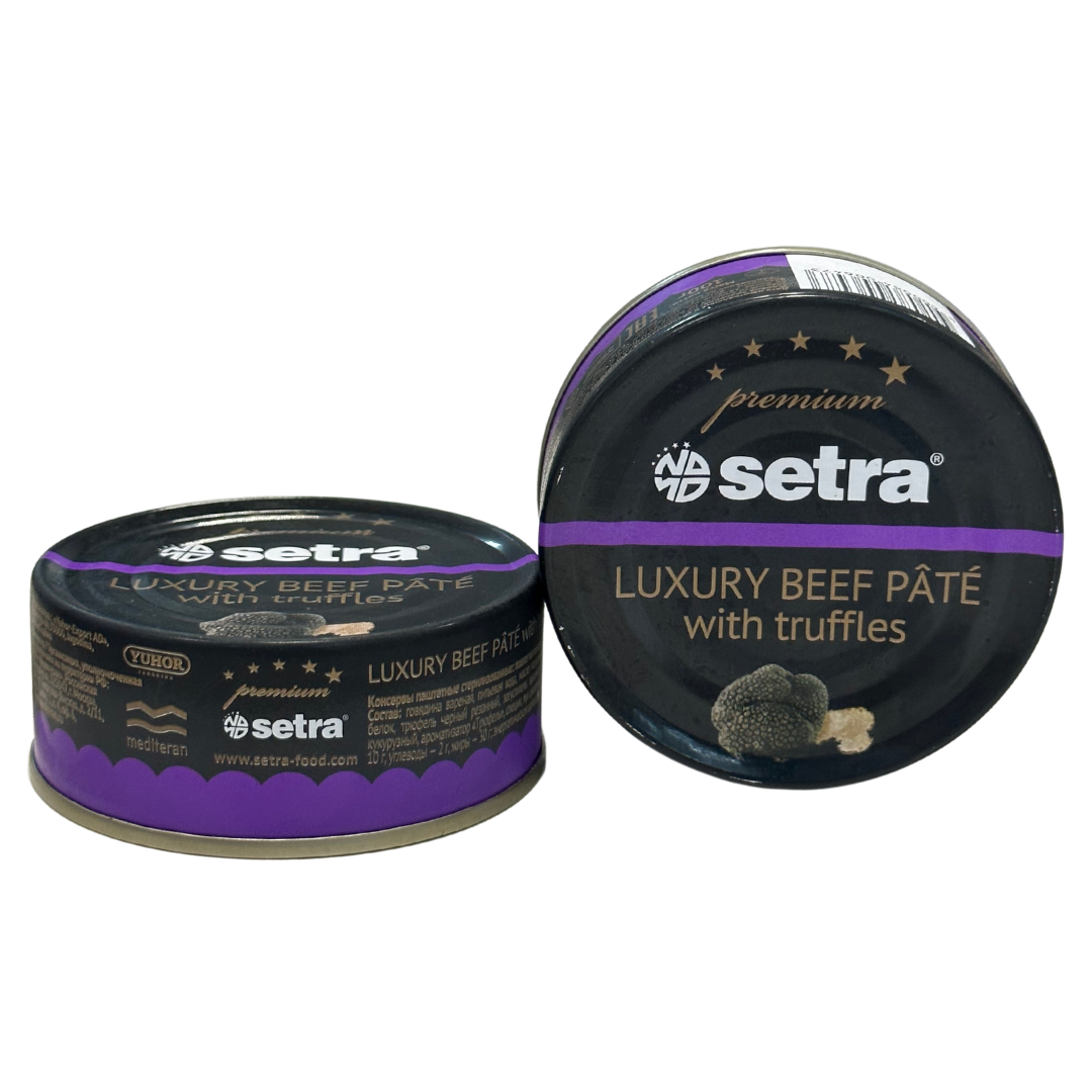 Паштет "Setra" говяжий с трюфелем, 100 г
