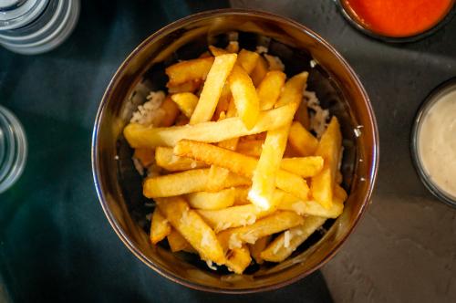 Картофель фри с пармезаном Картофель фри с пармезаном