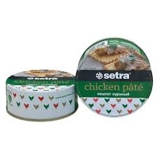 Паштет "Setra" куриный, 100 г