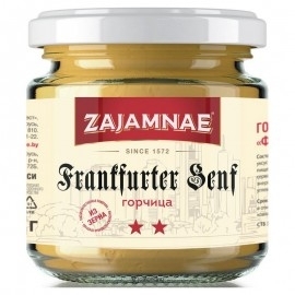 Горчица ZAJAMNAE "Франкфуртская", 190г