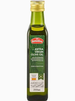 Масло оливковое "Remenliva" нерафинированное вышего качества, 250 мл
