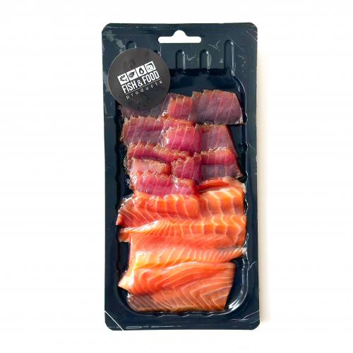 Ассорти из рыбы холодного копчения, 125 г