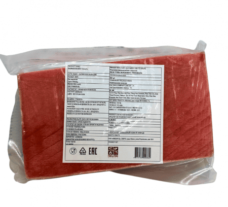 Филе тунца "Fish&Food"  с/м порционное, кг