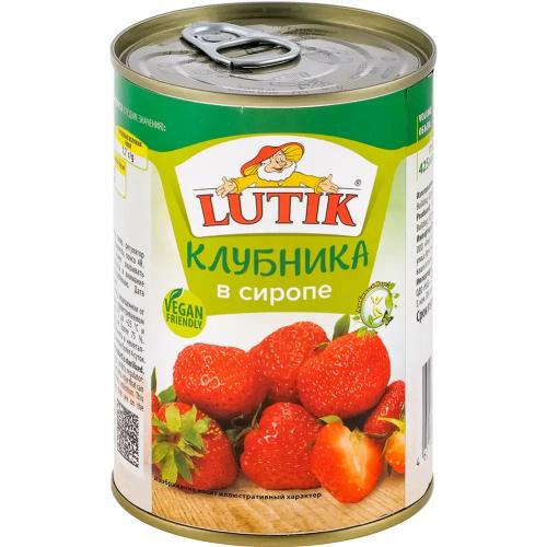 Клубника "Lutik" в сиропе, 410 г