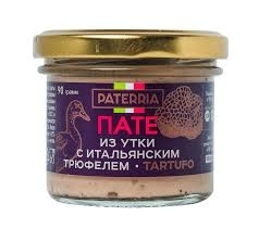 Пате "Paterria" из утки с итальянским трюфелем, 90 г