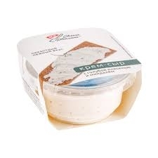 Сыр "Крем-сыр" с голубой плесенью и миндалем, 70 гр