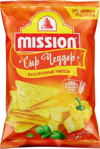 Чипсы "Mission" кукурузные со вкусом сыра,150 гр