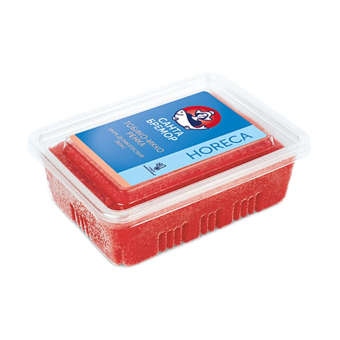 Икра "Санта Бремор" Тобико-ИККО  ренка красная, 500 г