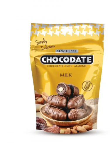 Финики с карамелью "Chocodate" в глазури, 100 г