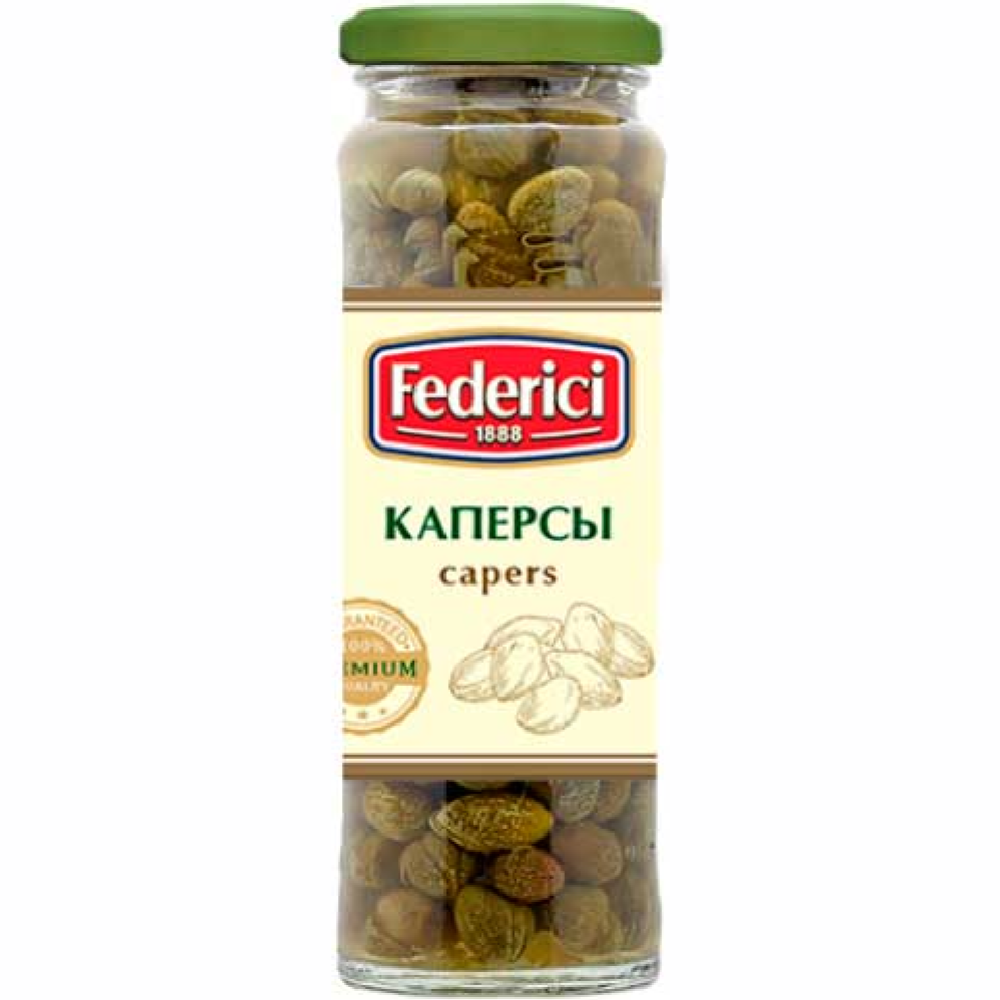 Каперсы "Federici", 100г