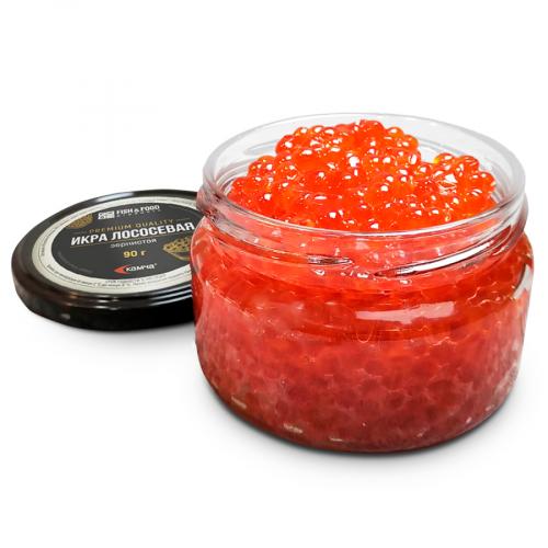 Икра "Fish&Food" лососевая Premium (горбуша), 90 г