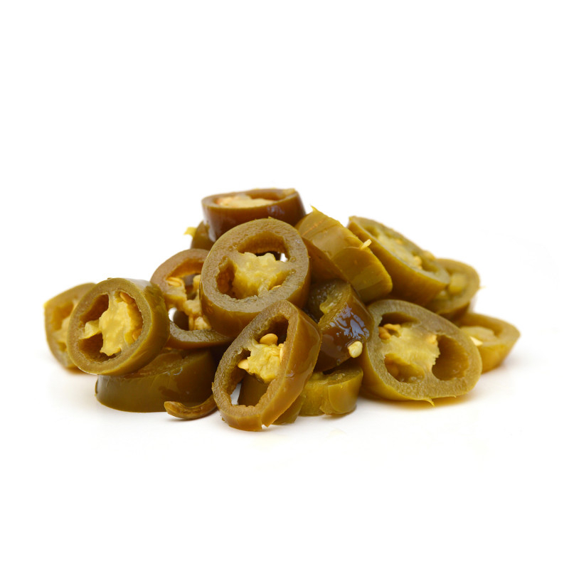 Перец Халапеньо "Fish&Food" резаный, 3,1/1,56 кг