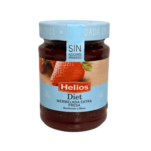 Конфитюр "Helios" из клубники без сахара, 280 г