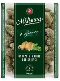 Картофельные ньокки "Gnocchi di patate" la Molisana со шпинатом, 500 г 