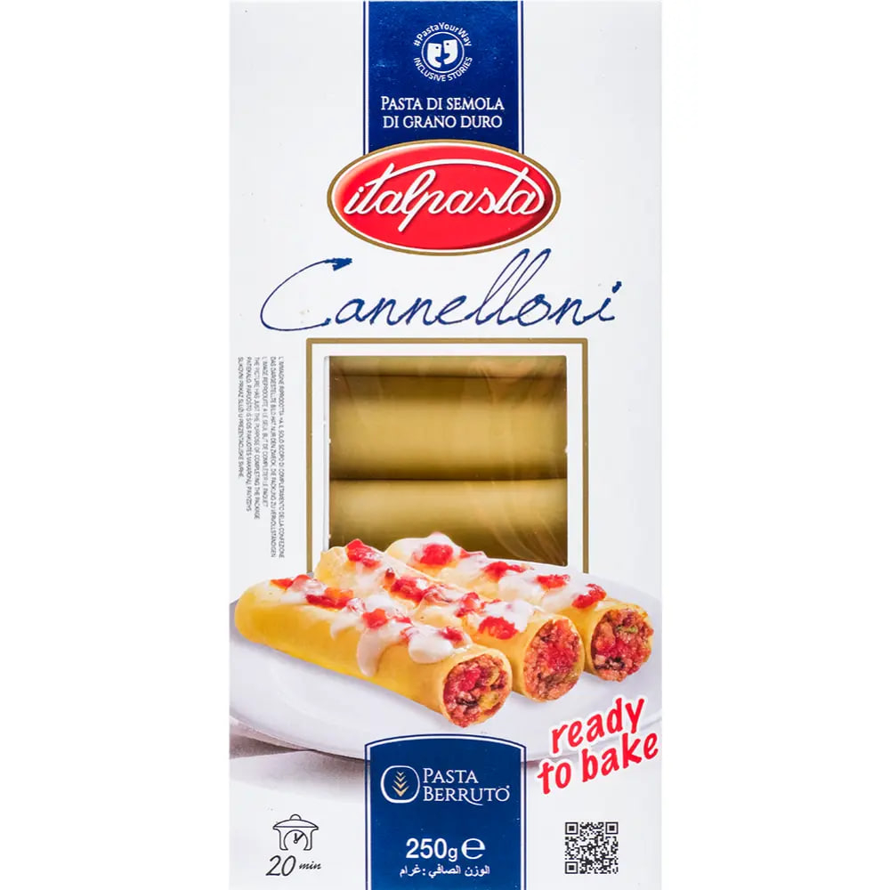 Макаронные изделия "Italpasta" Каннелони, 250г