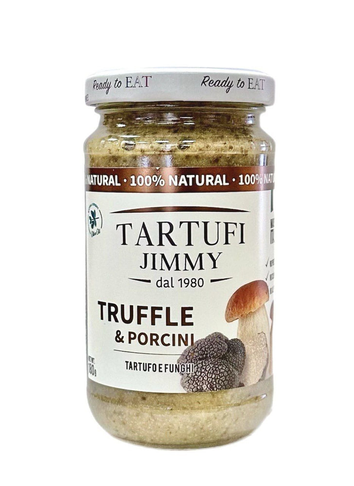 Соус грибной "TARTUFI JIMMY" с белыми грибами, 180 г