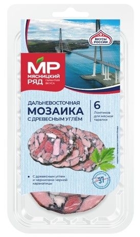 Мясной продукт из свинины "Дальневосточная мозаика", 80 г