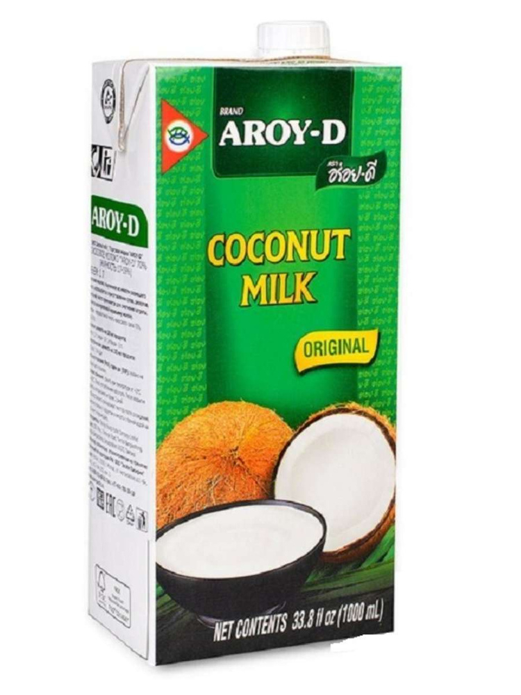 Молоко "Aroy-D"  кокосовое, 1л