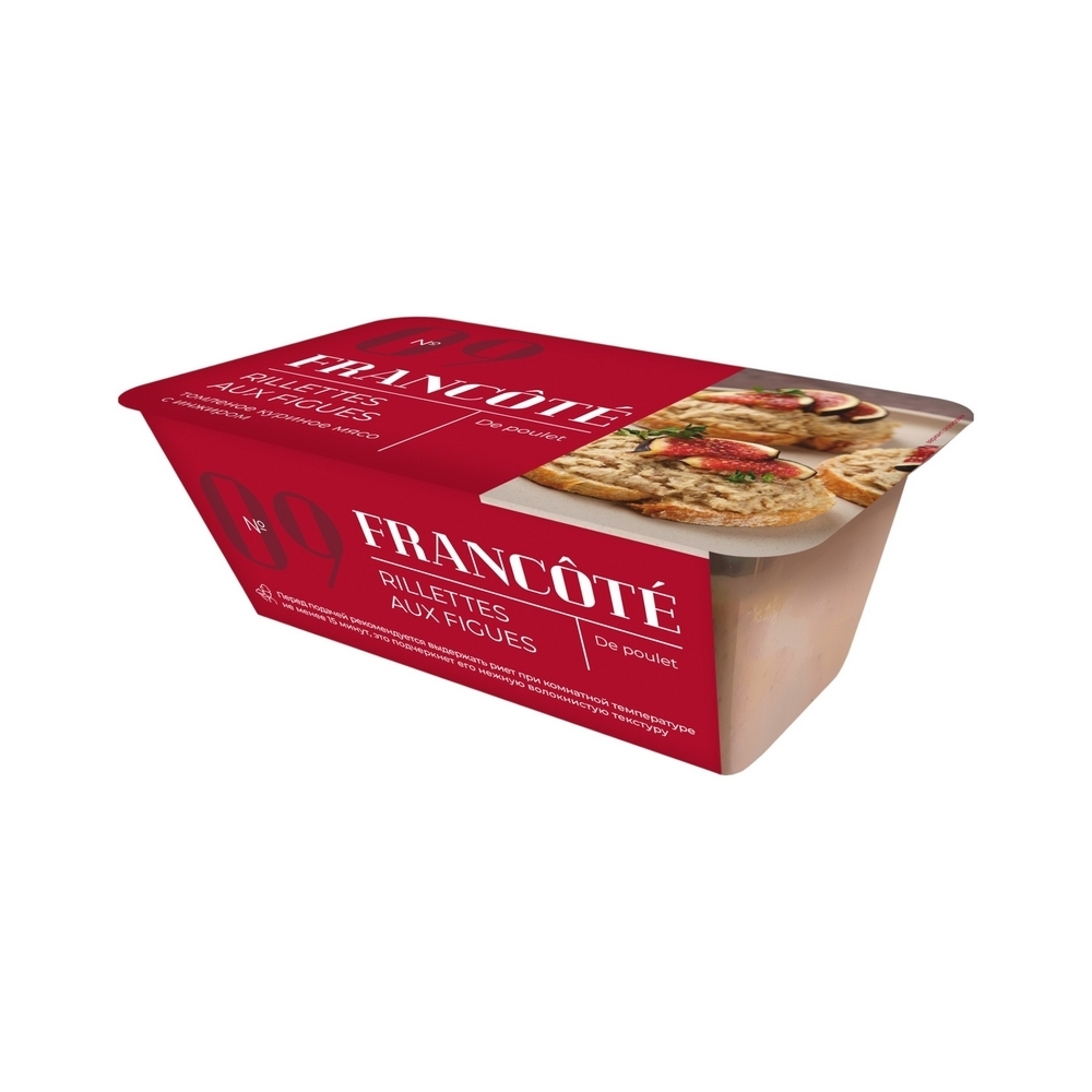 Консервы "Риет из курицы с инжиром", 160 г