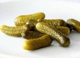 Корнишоны "Eggerstorfer" консервированные (100/110), 10.2кг 