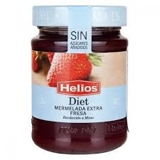 Конфитюр "Helios" из клубники без сахара, 280 г