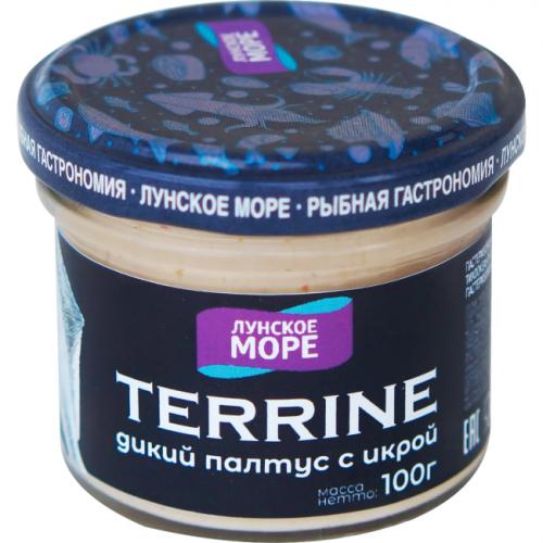 Паштет "Terrine" дикий палтус с икрой, 90 г