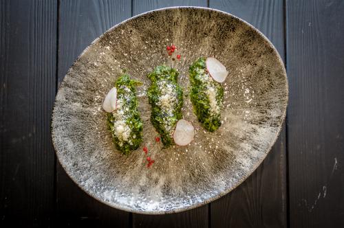 Сливочный шпинат  Сливочный шпинат