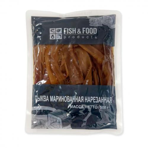 Тыква "Fish&Food" маринованная нарезанная, 500 г